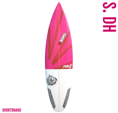 Shortboard S.DH, Somo Surfboards, Surf, Tahiti