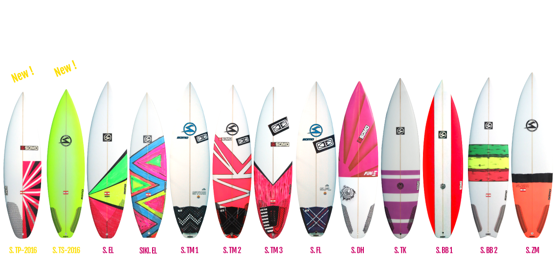 Shortboards, Somo Surfboards, Surf, Tahiti